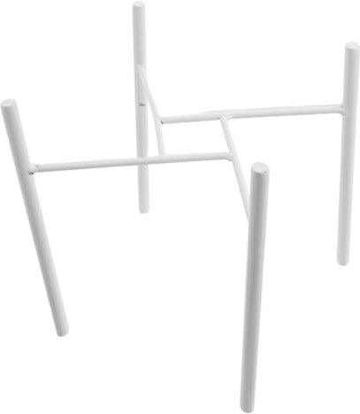 POPETPOP Supporto Per Distributore Di Bevande: Supporto Per Distributore D'acqua Da 4,5 L, in Ferro, Con Contenitore Per Bevande in Rotondo E Filtro Per L'acqua, Bianco