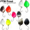 10 FTM Bilg Spoons - 1,7g Forellenblinker zum Spinnfischen auf Forellen & Barsche, Blinker zum Forellenangeln, Spoonblinker
