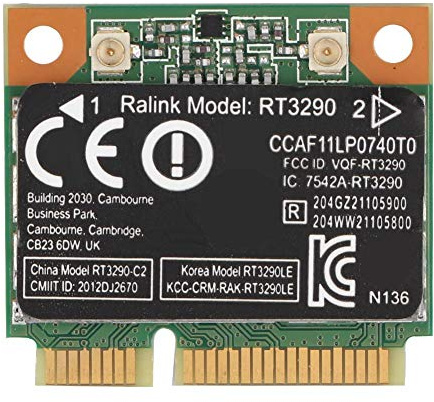 Denash Scheda di Rete PCI-E, Scheda di Rete Wireless Wi-Fi RT3290 150 Mbps per Computer con Porta PCI-E Mini