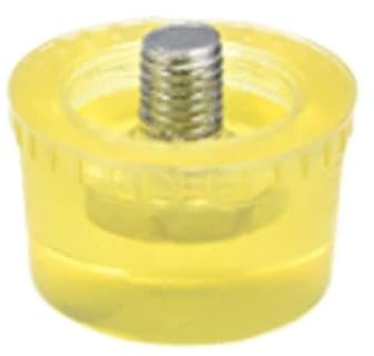 16MG Professionale 4 misure martello di ricambio in gomma plastica testa plastica testa rivestita in plastica 25 mm / 30 mm / 35 mm / 40 mm per martello fai da te