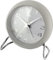 PRIM Dream Alarm Wecker | Analoger Wecker aus Kunststoff mit Metall-Füßen | Ouarz-Schrittmotor, Quartz-Taiwan | Eine Kombination aus modernem und Retro-Design | Grau…