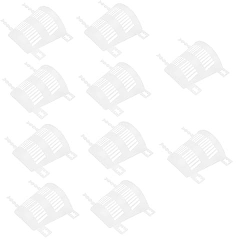 CIYODO Vasi in Plastica Per Orchidee Cestini Per Vivai Di Piantine Vasi Per Piante Fori Di Drenaggio 10 Pezzi Per Coltivazione Di Fiori