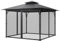 VEVOR Moskitonetz für Pavillon, Mückennetz-Ersatz, passend für 304,8x304,8x198,1 cm große Pavillons, Insektennetz, 4-teiliger Seitenwand-Pavillonvorhang, mit Doppelreißverschluss (Nur Netz)