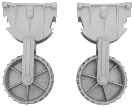 Ausla Ruedas de Lanzamiento para Bote Inflable, 1 par de Ruedas de Ingeniería Plástica con Bloqueo y 3 Etapas Ajustables, para Bote Ligero, Kayak, Canoa de Menos de 250 Libras