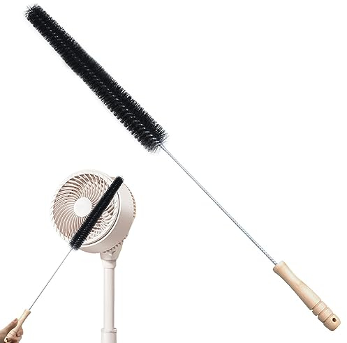 Goowafur Dryer Pipe Brush,Radiator Cleaning Brush - Reusable Flexible Long Refrigerator Coil Brush Cleaning Scrubber for Clothes Dryer