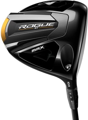 Callaway Herren Cg Dr Rogue St Max 24 Golfschläger, Schwarz