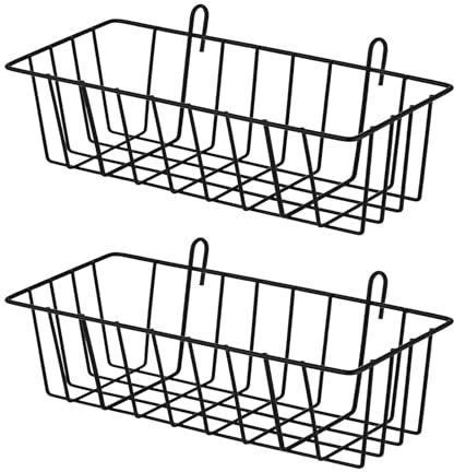 Kaninhö-foderstation – 2 stycken kaninhö-foderdispenser för bur, tillbehör för sällskapsdjur bur, gräshållare i metall | små djurkorgkrokar för marsvin, kaniner, iller, chinchillor, kanin