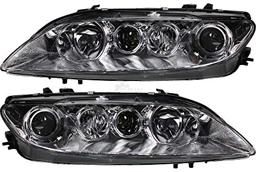 Halogen Scheinwerfer Set Satz 6 Typ GG Bj. 06.02-12.07 H1/H1 mit Motor