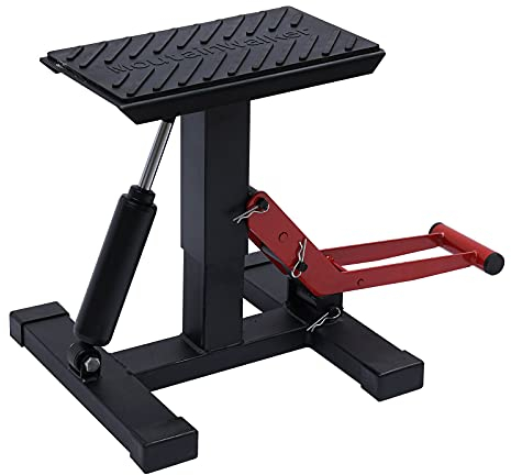 SHZICMY Cavalletto Idraulico per Moto Martinetto Idraulico per Moto Sollevatore Pieghevole Supporto per Sollevatori Moto Carico Massimo 150kg