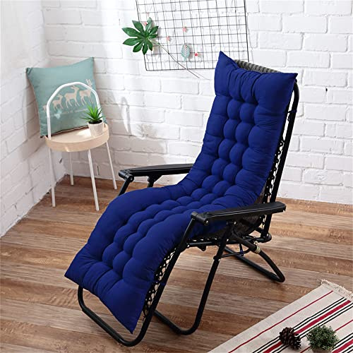 Morbuy Cojín para Tumbona de Jardín, Suave y Cómodo Cojín Reclinable Colchoneta Tumbona Exterior Ideal para Tumbonas, Sillas y Hamacas (90x45CM,Azul Joya)