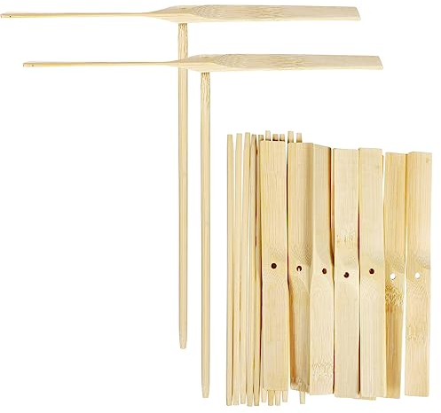 Toyvian Bamboo Dragonfly Spielzeug, 10Stück Fliegender Hubschrauber Spielzeug Holz Libelle Handreiben DIY Propeller Flugspielzeug Kinder Für Außenterrasse Garten Geburtstagsfeierbevorzugung Liefert