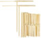 Toyvian Bamboo Dragonfly Spielzeug, 10Stück Fliegender Hubschrauber Spielzeug Holz Libelle Handreiben DIY Propeller Flugspielzeug Kinder Für Außenterrasse Garten Geburtstagsfeierbevorzugung Liefert