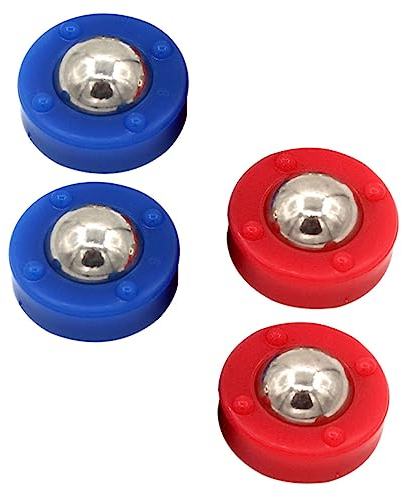 Toddmomy 2 Sätze Tisch-shuffleboard Shuffleboard Pucks Für Kinder Mini Shuffleboard Mini-shuffleboard Rollende Kugeln Liefert Shuffleboard-pucks Shuffleboard-perlen Lieferungen Stahl Ball