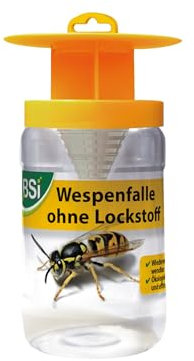 BSI - Leistungsstarke Wespen- und Hornissenfalle - geeignet für asiatische Hornissen - natürlich - wiederverwendbar
