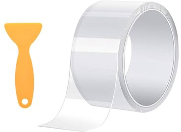 Xibao 5CM*10M Pellicola Protettiva per Vernice per Auto,Universale Protezione Bordo Autoadesiva Bordi Della Porta Adesivi,Pellicola Protettiva Trasparente per la Vernice,Adatto per Auto,Camion
