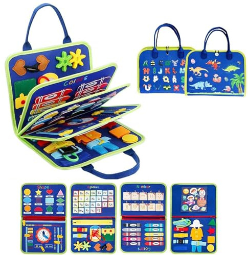 IZDUDO Busy Board Montessori, Planche Activité Tableau Sensoriel#6