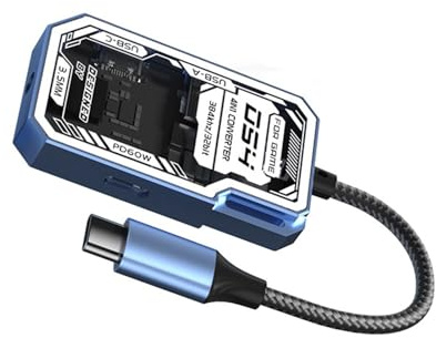 4 Port Clear USB C Hubs 5Gbps Transfer Speed Portable Expansion Dock For Gaming Laptop Tablets & Mobile Office Setups ABS Materials USB C Dock With Transparents Case