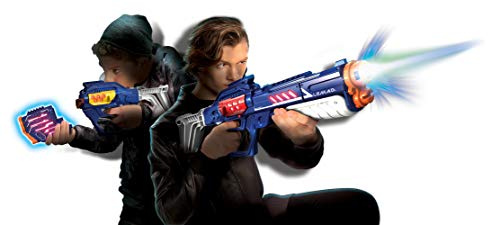 LAZER M.A.D - Laser Game - Advance Battle Ops X - Blasters Extreme puissants - Module à Pompe et Tirs Multiples Inclus - Jouet - Coffret 2 Joueurs