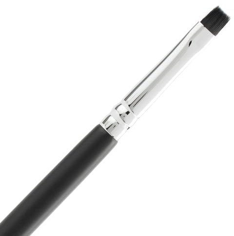 Beauty Junkees Small Eyeliner Brush - Ultra Thin Gel Eye Liner Brush for Precise Tightlining, Winged Cat Eyes