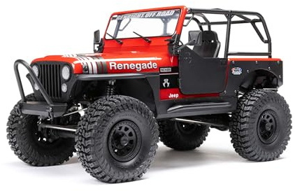 Axial SCX10 III Jeep CJ-7 4WD Brushed RTR RC Crawler - Red