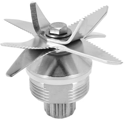 DEMULAX Exprimidor de hielo con cuchillas 767 de acero inoxidable, exprimidor de hielo con cuchillas, licuadora de 8 cuchillas, cuchillo universal de 2 l, máquina Cuchilla de licuadora de alto rendimi