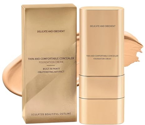 Base De Maquillaje En Forma De Barra,Corrector Impermeable 15g,Maquillaje de Base Hidratante de Doble Punta - Para Mujeres, Boda, Citas, Fiesta, Fotografía, Uso Diario