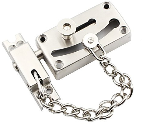 Alliage La fenêtre Porte Garde Restricteur Fermer à clé Loquet sécurité Chaîne, Inoxydable Acier Moulage Porte Chaîne Garde Sécurité Garde Extrudé Chaîne Faire glisser Boulon