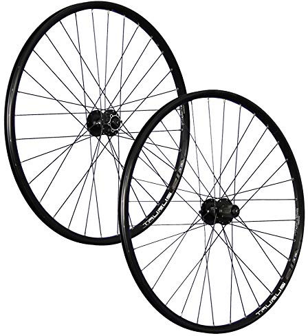 29 Zoll Fahrrad Laufradsatz Ryde Taurus geöst Shimano Cues QB400 6 Loch Disc schwarz