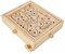 Labyrinth Brettspiel Holz Labyrinth Puzzle Labyrinth Spiel Palm Labyrinth Spielzeug Freizeit Lernspielzeug für Kinder Kinder