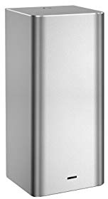Dispenser di sapone automatico touchless in metallo resistente agli atti vandalici ricaricabile1000 ml - Montaggio a parete e utilizzabile con disinfettante per le mani.
