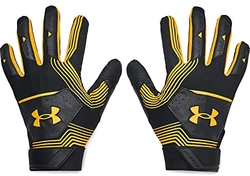 Under Armour Clean Up 21 Guantes para Clima frío, Negro (750)/Steeltown Gold, 90 para Hombre