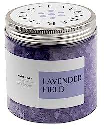 Sali da bagno con profumo, aggiunta di sale, sale per il bagno alla fragola, lavanda, rosa, pompelmo, amore, sunlight, sale per vasca da bagno (lavanda)