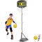 GILIKOKO Kids Basketball Hoop,Adjustable Height 3.6-6.2ft,Basketball Net Kids 3-5,4-8,Outdoor Indoor Toys Gifts for Boys or Girls at age 3 4 5 6 7 8,Steel Frame (Black)