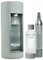 Mysoda: Glassy Wassersprudler aus Holzkomposit mit CO2-Zylinder und 1L Glasflasche & BPA-Frei 1L Plastikflasche - Salbeigrün