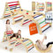 Lululearn® Klettergerüst [FALTBAR] ideal für Indoor & Outdoor-Bereich - Kletterdreieck & Kletterbogen | Montessori-Lernspielzeug ab 1 Jahr für aktives Spielen - Jetzt Entdecken! (Natural-Bunt)