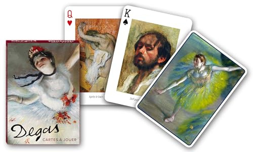 Piatnik Gioco di carte Degas, 54 fogli