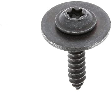 Restagraf - Vis à Tôle Ronde Large - Acier - Long. 19 mm - Réf. 12187 - Compatible avec Citroën, Dacia, Nissan, Peugeot, Renault - Sachet de 15, Zinc Noir