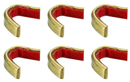 PATIKIL Bow String Nocking Points, 6 Pack Brass Archery Bowstring Nock Point Buckle Clip for Recurve and Compound Bow