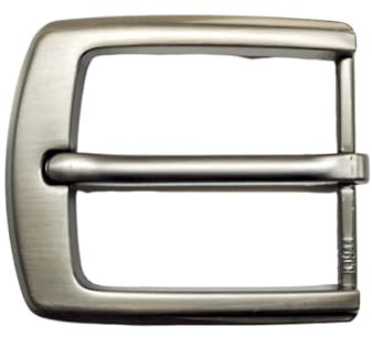 Klassische Gürtelschnalle,40mm Einzackige Quadratische Ersatzschnalle aus Zinklegierung Männer,Poliert Belt Buckle für Herren und Damen Trachten Gürtel,Gürtelschnalle zum Wechseln,Steckschnalle