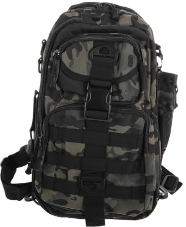 NAMOARLY Wasserdichter Angelrucksack Mit Großem Fassungsvermögen Für Angelausrüstung Und Outdoor-equipment Robust Aus Polyester Bequeme Verstellbare Schultergurte Für Angeln Wandern Und Ber