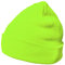 DonDon Mütze Herren Mütze Damen Wintermütze Beanie klassisches Design Neongelb