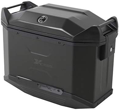 HEPCO&BECKER H&B Motorradkoffer Seitenkoffer Xceed Aluminium 38 Liter schwarz Links, Unisex, Multipurpose, Ganzjährig
