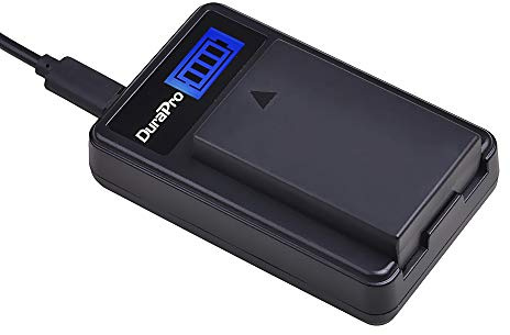 DuraPro 1er Pack EN-EL9 EL9 EN-EL9A Li-Ionen-Akku und LCD-USB-Ladegerät für Nikon D40 D40x D60 D3000 D5000 Digital kameras