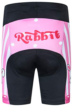 JPOJPO Cycling Bike Shorts Children Bicycle Riding Half Pants 4D Gel Padded Cycle Wear Tights XL