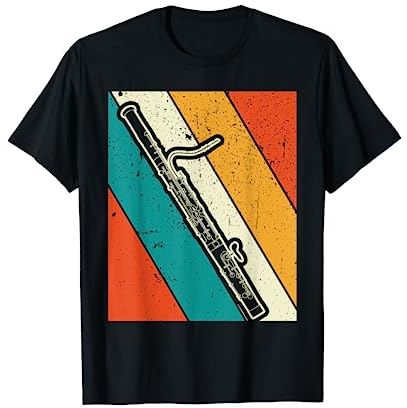 Retro Fagottist Fagott T-Shirt