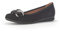 Gabor Damen Klassische Ballerinas, Frauen Flats,Ballett-Schuhe,Ballet-Flats,Ausgehschuhe,Abendschuhe,Slip-ons,schwarz(Uni+asilb),40.5 EU / 7 UK