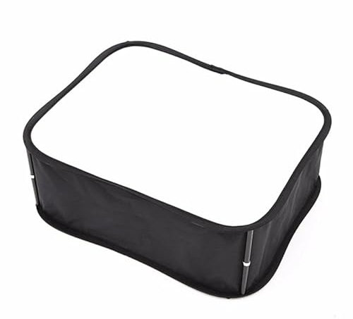 REFLEX CAMERA Diffuseur de lumière pop-up portable de 41 cm pour panneaux lumineux LED – Créez un éclairage doux et uniforme pour la photographie en studio et en déplacement, comprend un étui de