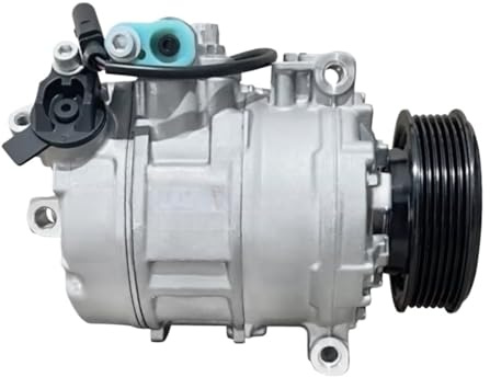Bomba de refrigeración del compresor del Aire Acondicionado del automóvil Compatible con Audi A8 Sedán 4.2 TDI y Q7 4L 4.2 TDI 4E0260805AK y 4E0260805BC