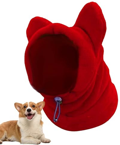 YAOPIU Bonnet Chaud pour Chien | Bonnet pour Animaux | Doublure Chaude et Douce pour Sorties Hivernales,Accessoire de Déguisement