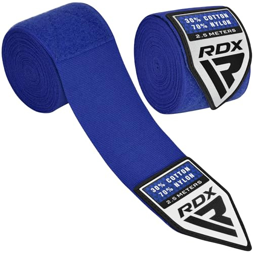RDX Bambini Fasce Boxe Guanti Interni, Polso Mani Protezione Sottoguanti, Pugilato Bende per Arti Marziali Muay Thai MMA Kickboxing Punzonatura Allenamento Hand Wraps